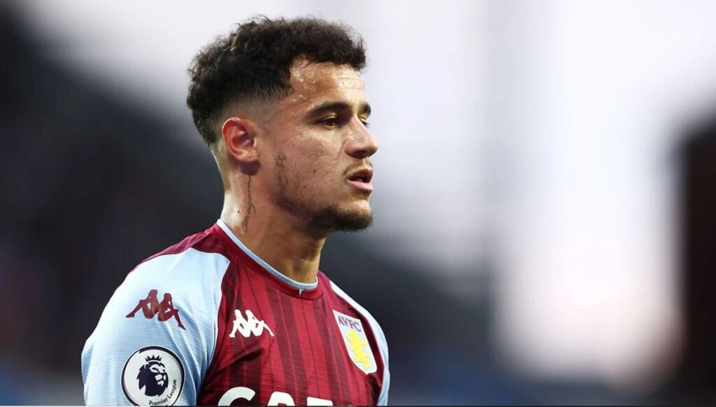 Aston Villa will not terminate Philippe Coutinho's contract